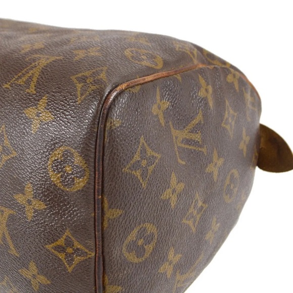 LOUIS VUITTON SPEEDY 25 HAND BAG PURSE MONOGRAM CANVAS MI0941 - Picture 3 of 15